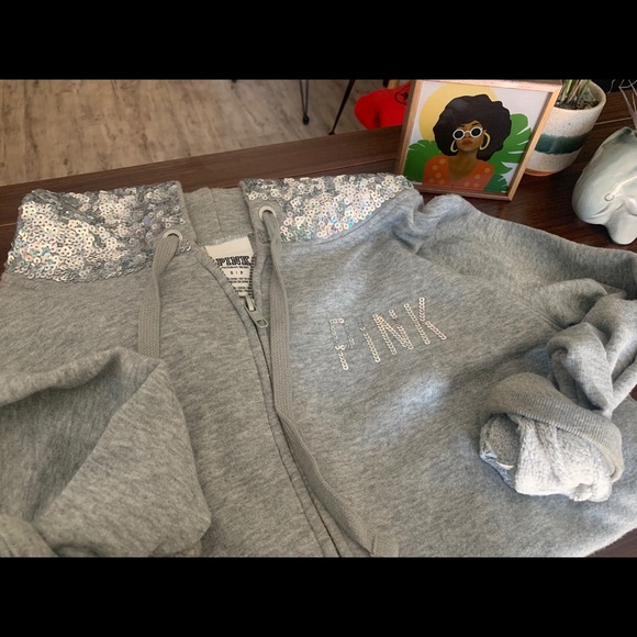 VS PINK Limited Edition Bling Hoodie - Picture 7 of 7